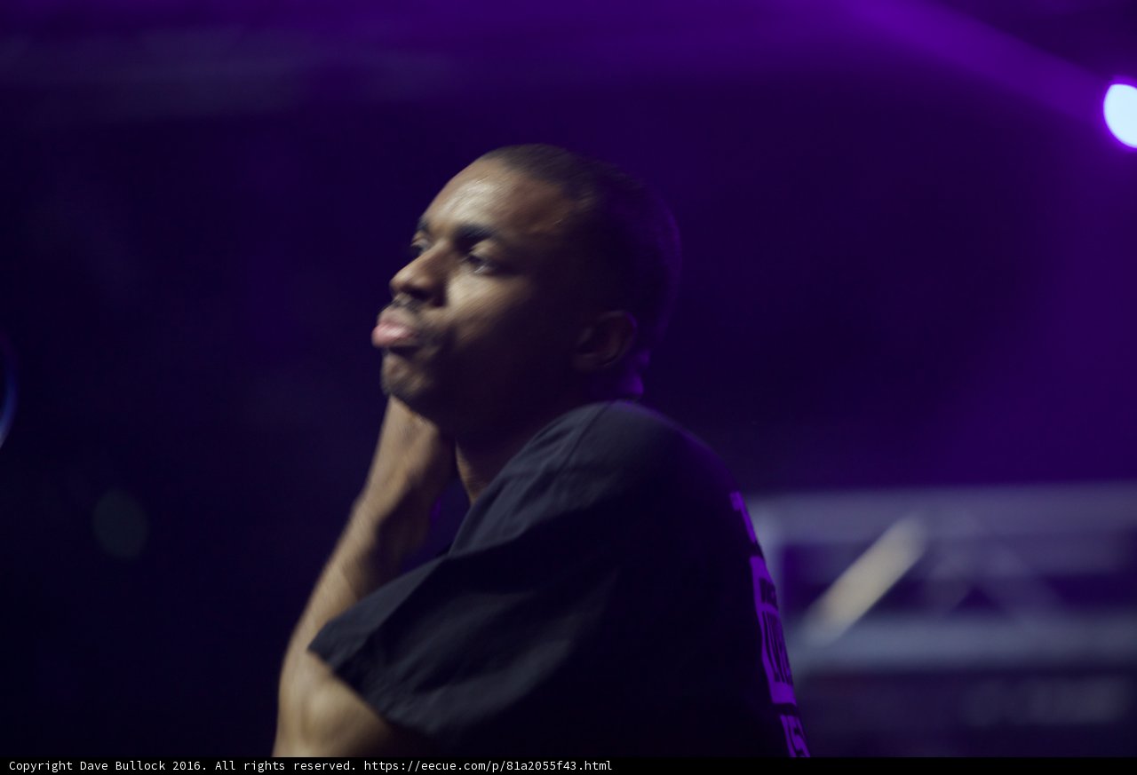 Vince Staples Lights up Coachella Stage