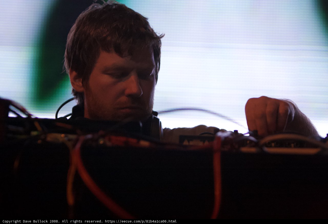 Behind the Dj Set at Coachella with Aphex Twin