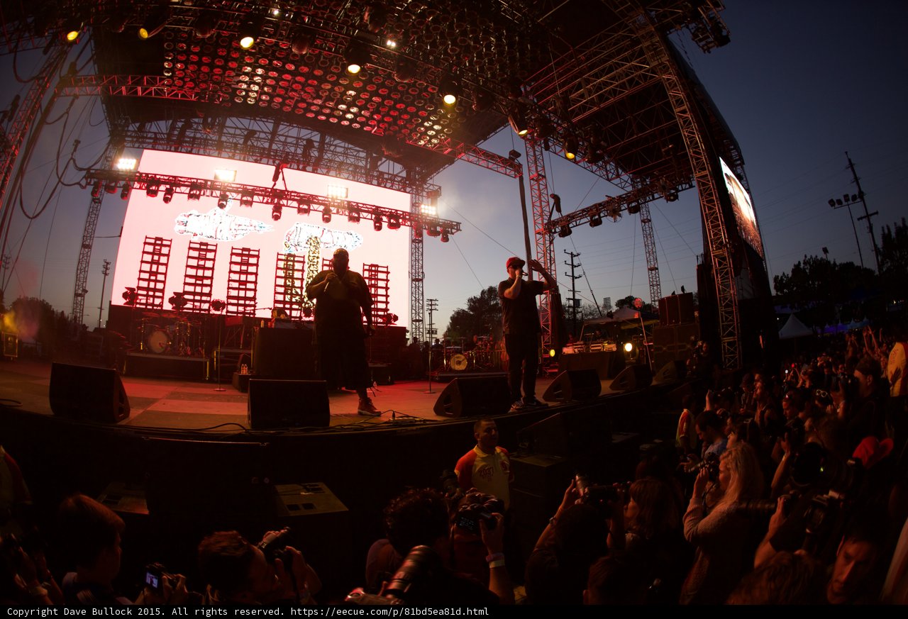 Stage with RTJ Logo and Crowd