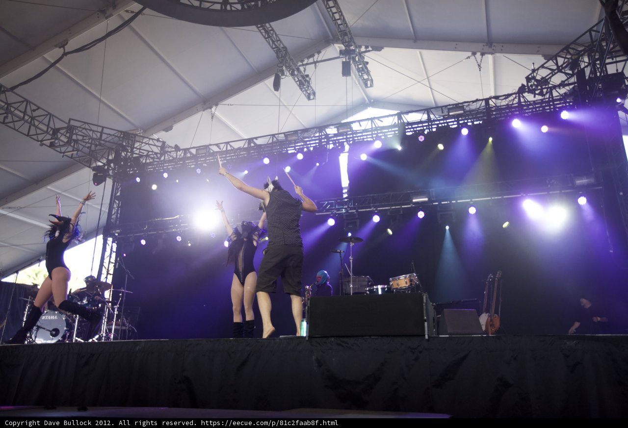 Rocking the Stage at Coachella 2012