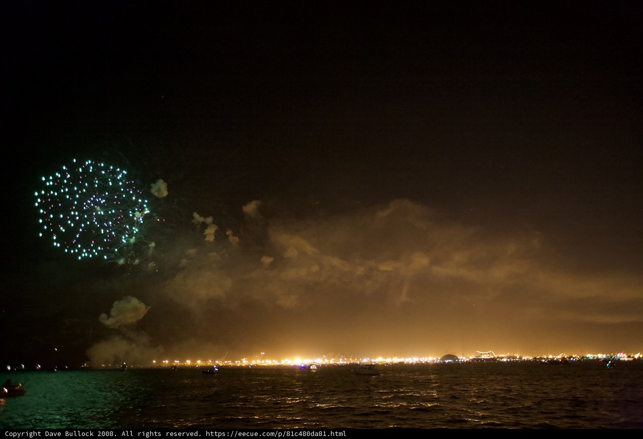 Bay of Fireworks