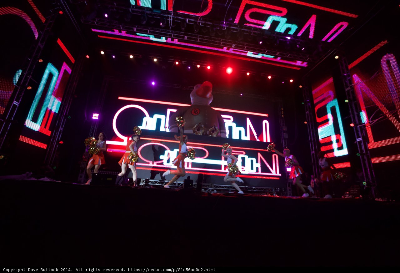 Neon Nights on Stage