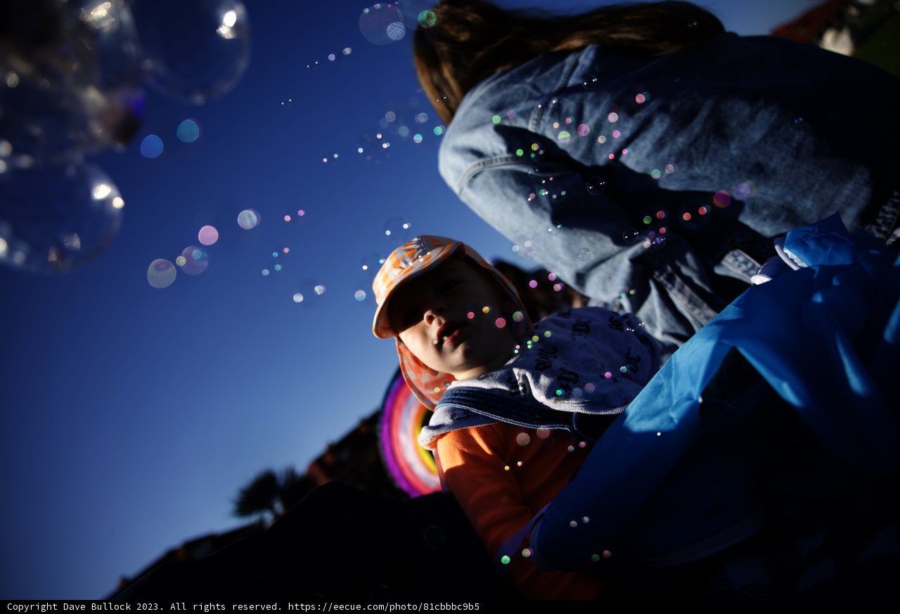 Bubbles and Laughter on a Sunny Day