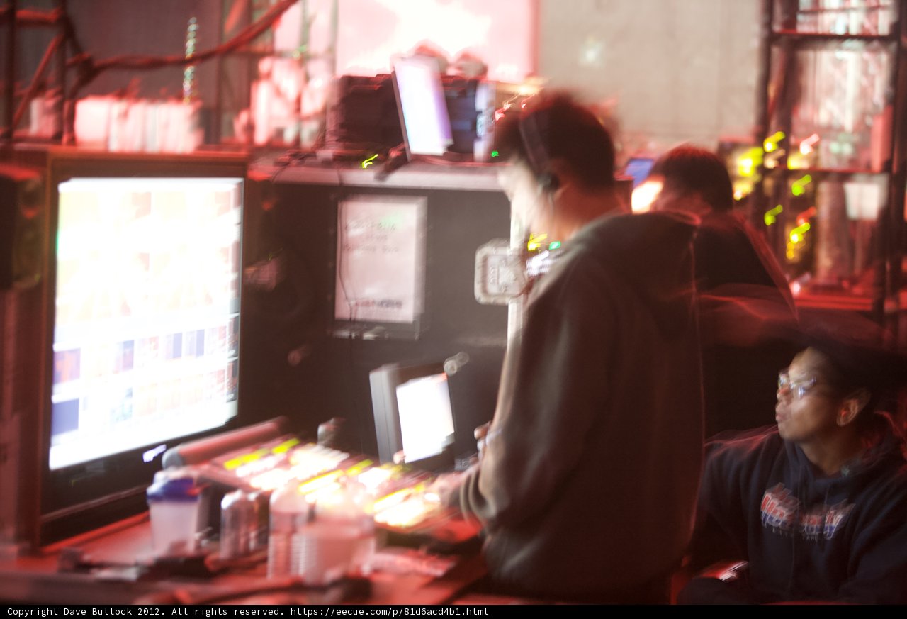 The Night Owl and His Monitors