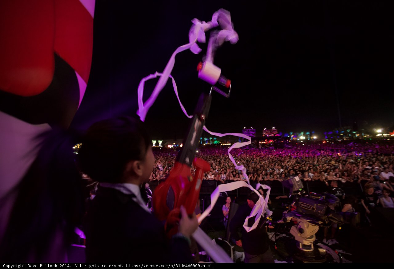 The Red Balloon at Coachella