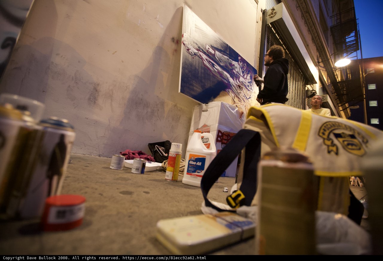 Painting the Town: Xu Zheng's Art on a Wall