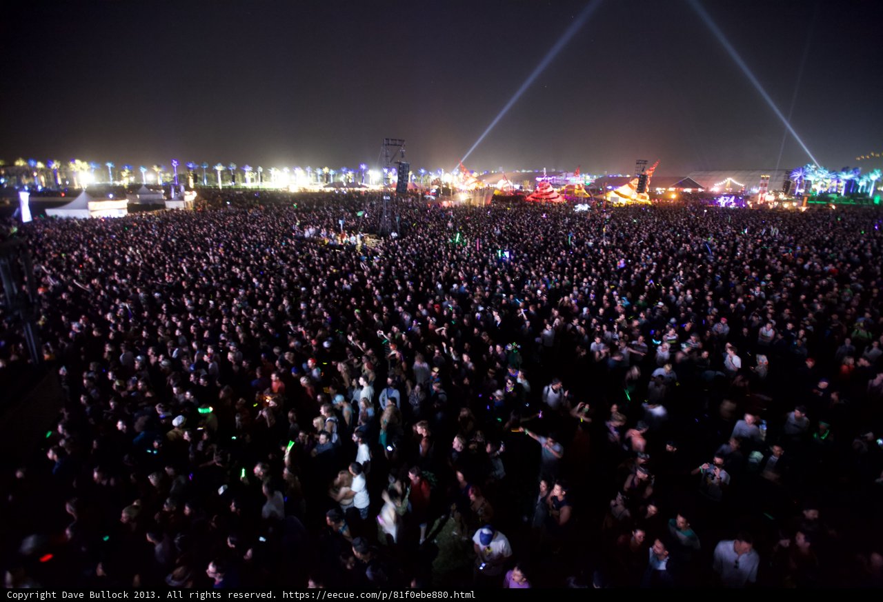 Rocking the Night Away at Coachella