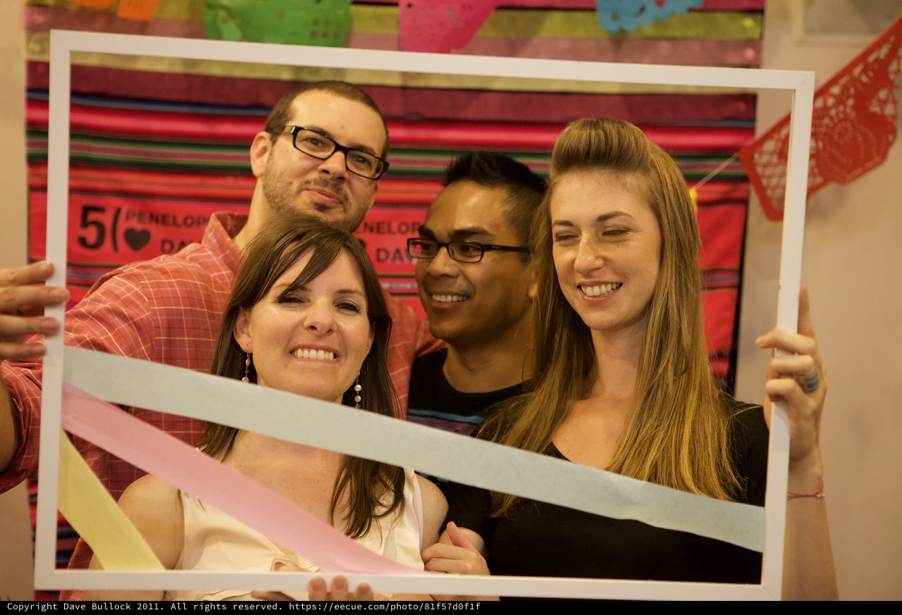 Friends Celebrate Fifth Anniversary Fiesta Through Photo Frame