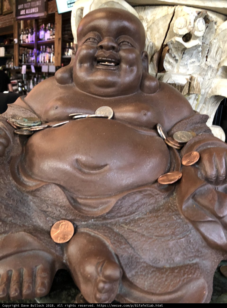The Serene Smiling Buddha