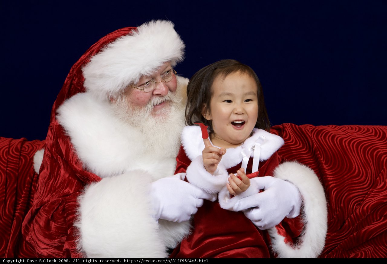 A Christmas Captured Smile