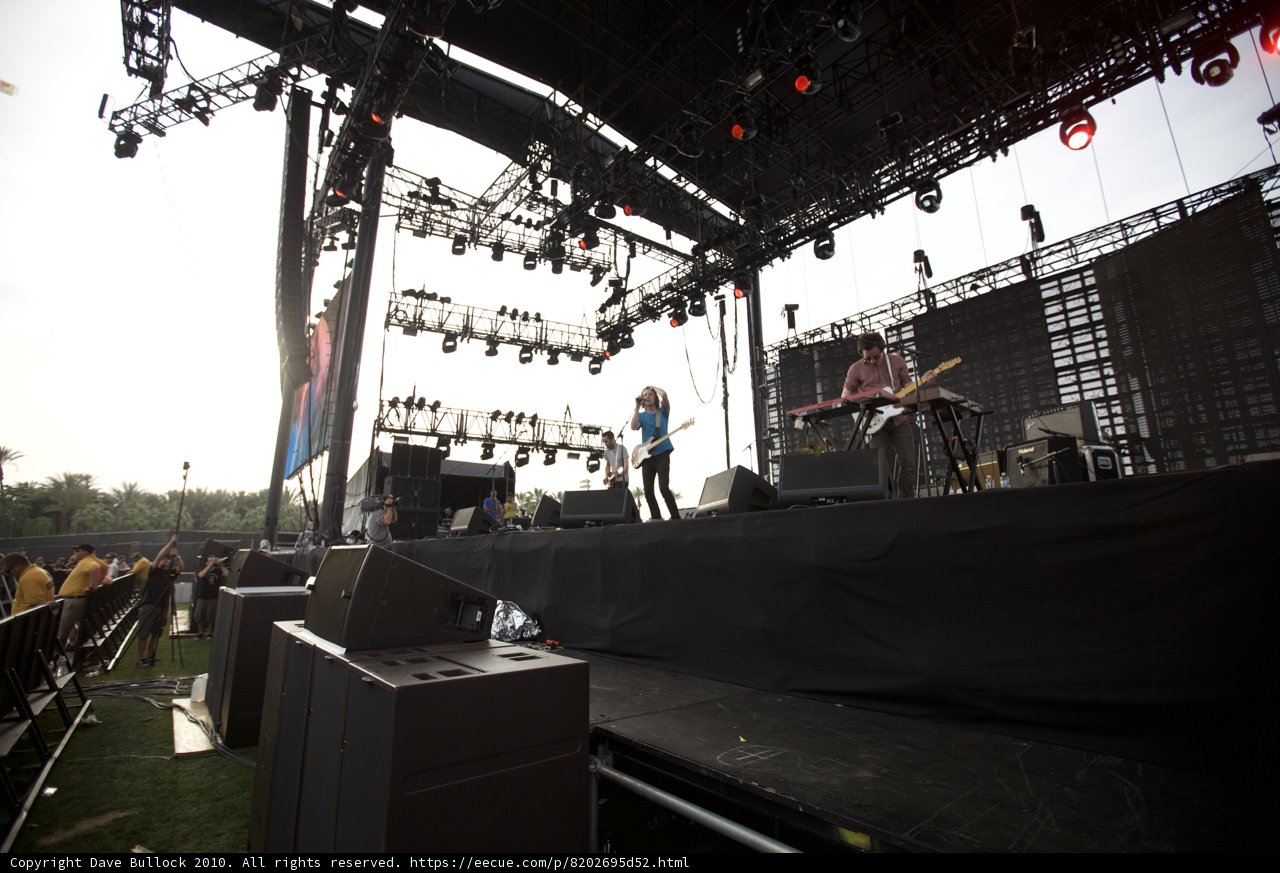 Live on Stage at Coachella 2010