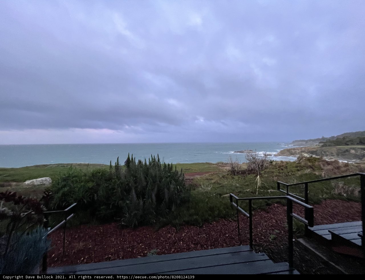 Scenic Ocean View from a California Balcony
