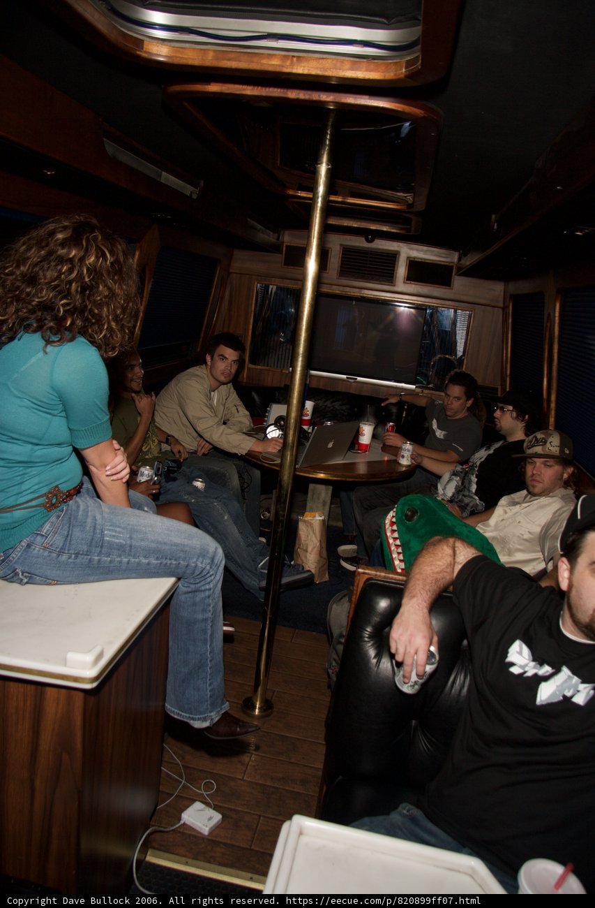Bus ride with DJ Craze