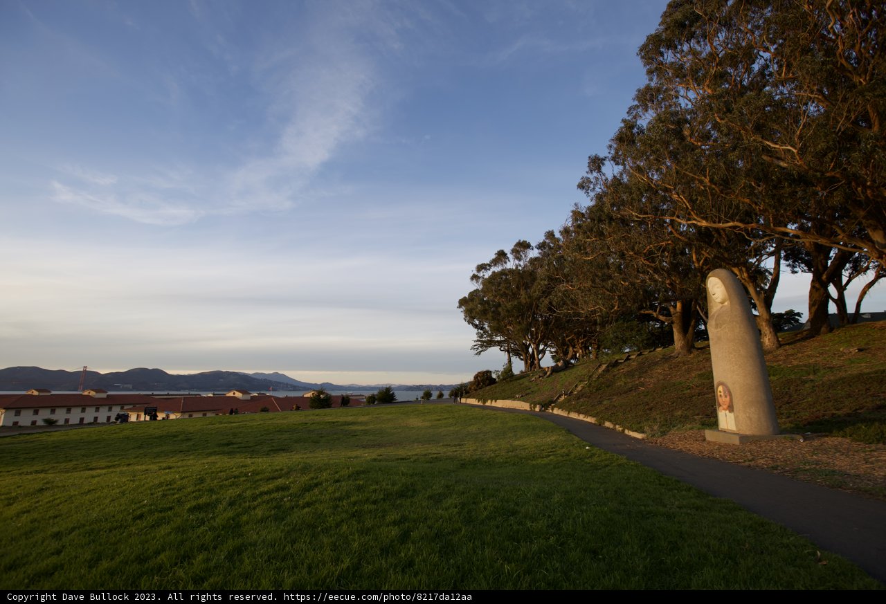 Daybreak Over Lush Green Hill