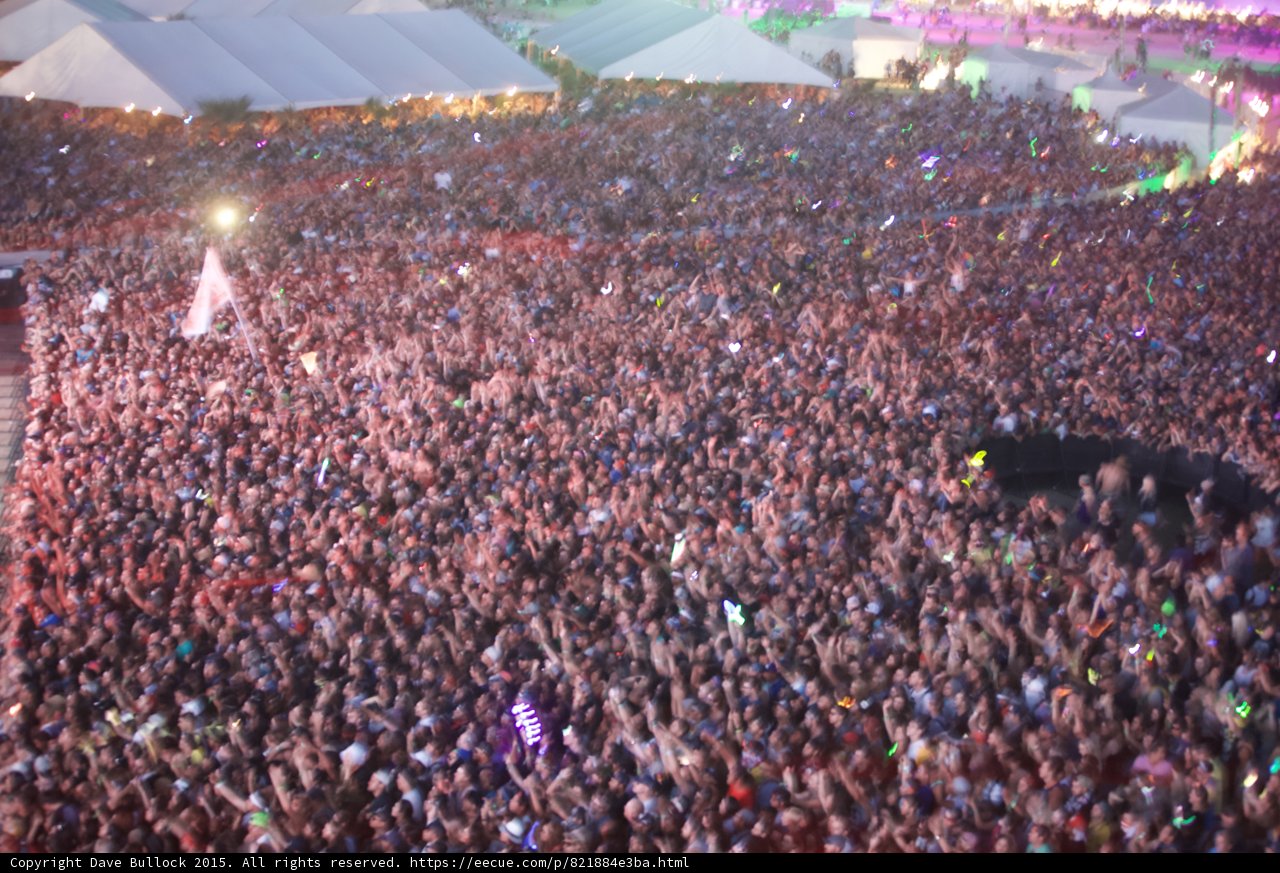 Rhythmic Crowd at Coachella
