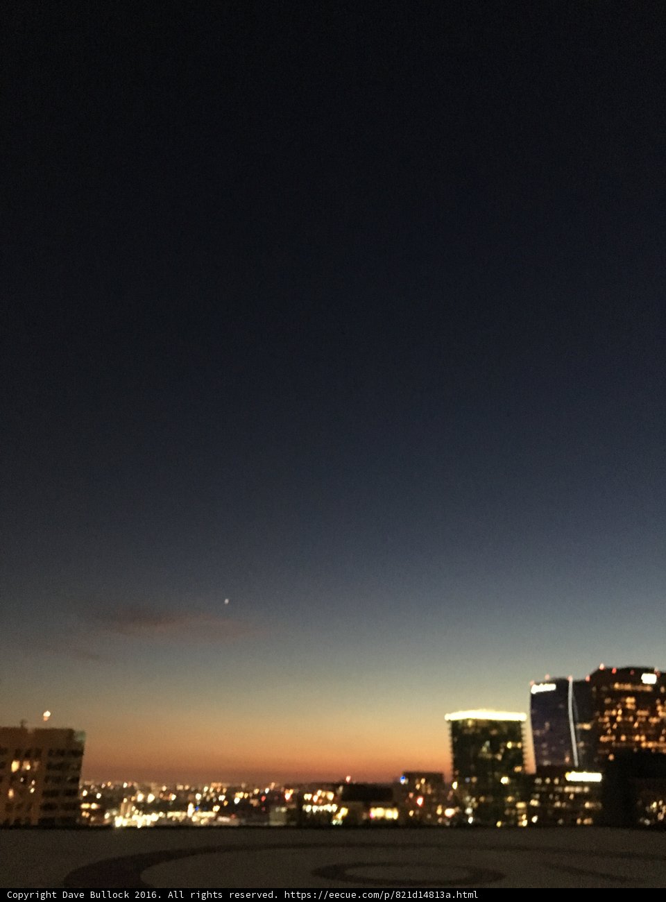 Sunset Over the L.A. Skyline