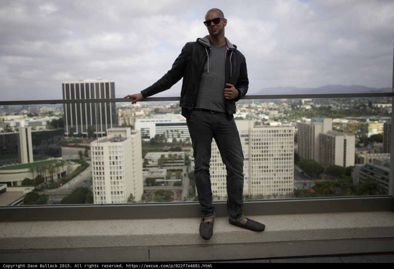 Confident Rooftop Pose