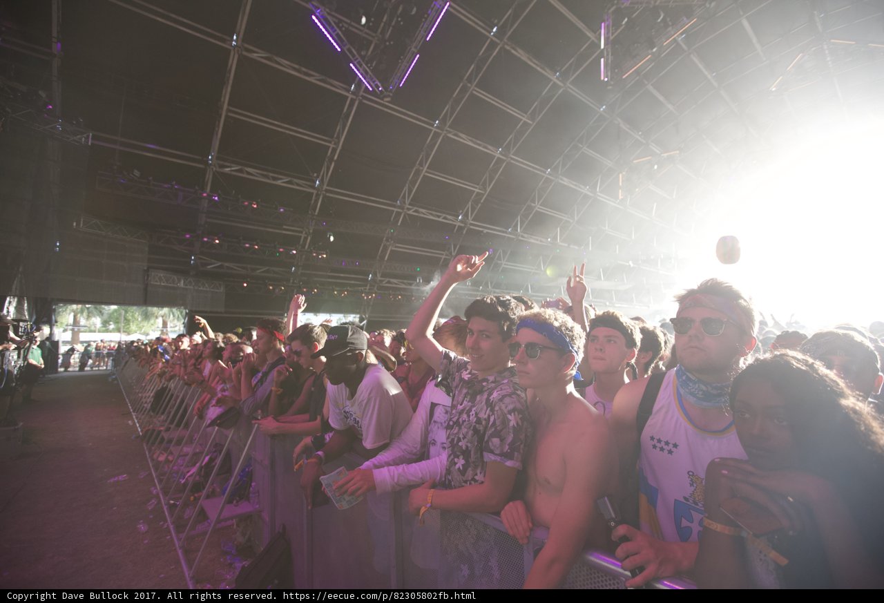 Urban Concert Crowd at Coachella 2017
