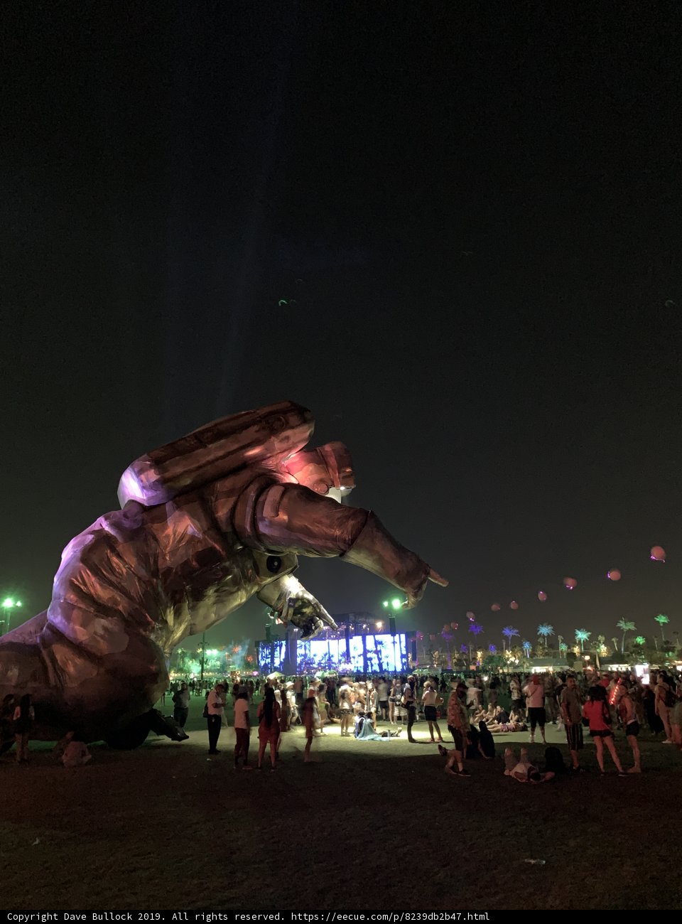 Nightly Majesty of a Giant Lizard