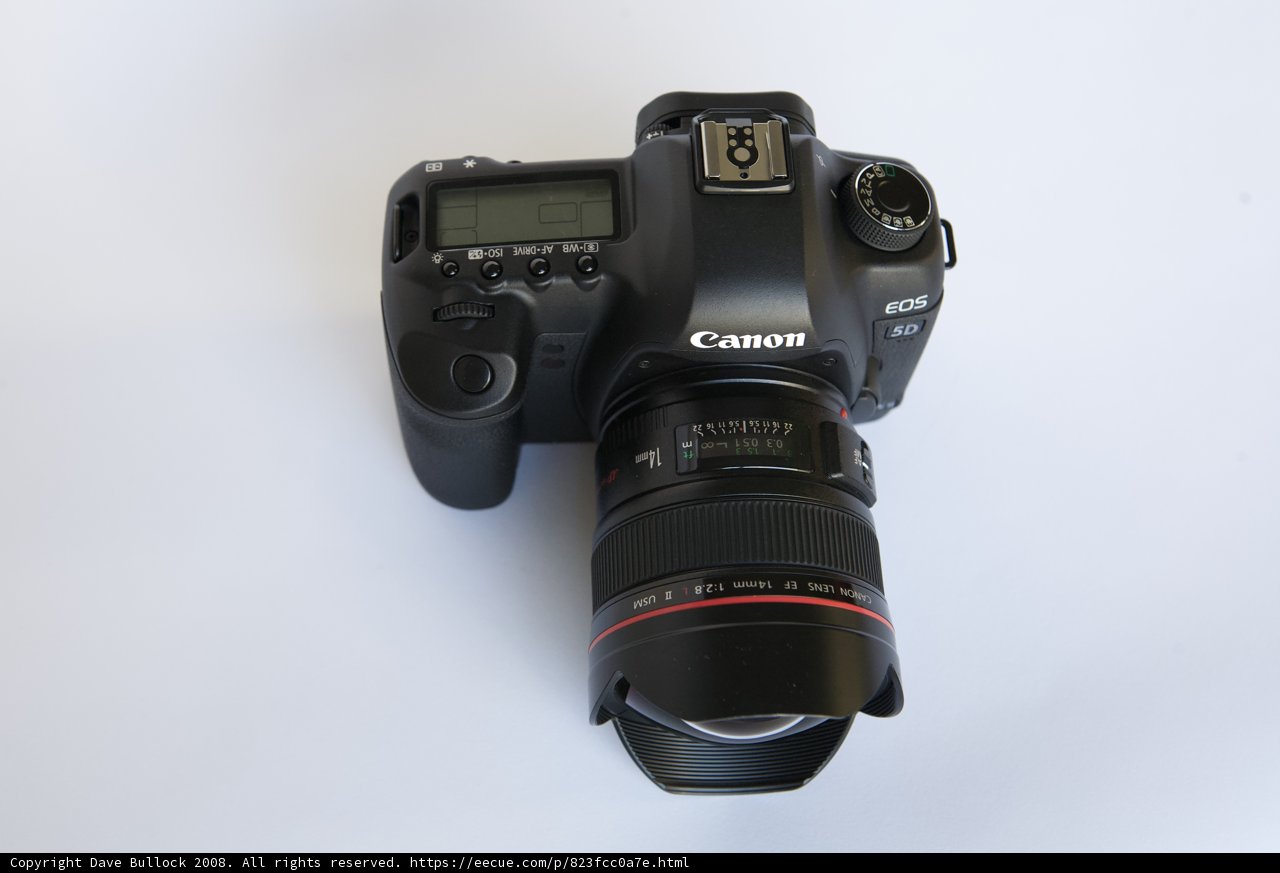 Canon EOS 5D Mark II in Action