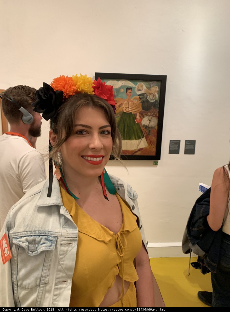 Flower Crown in the Art Gallery