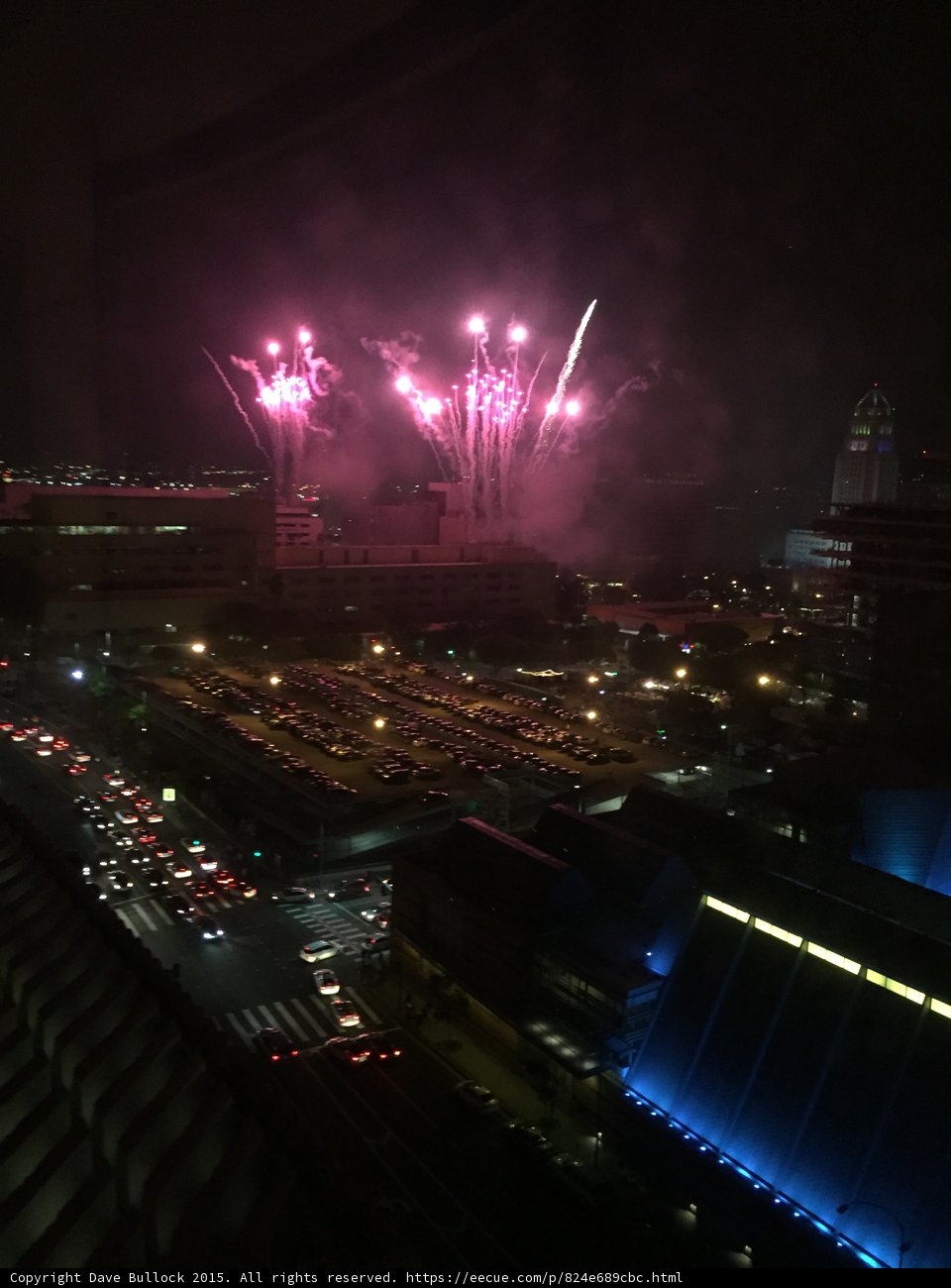 Fireworks City Panorama
