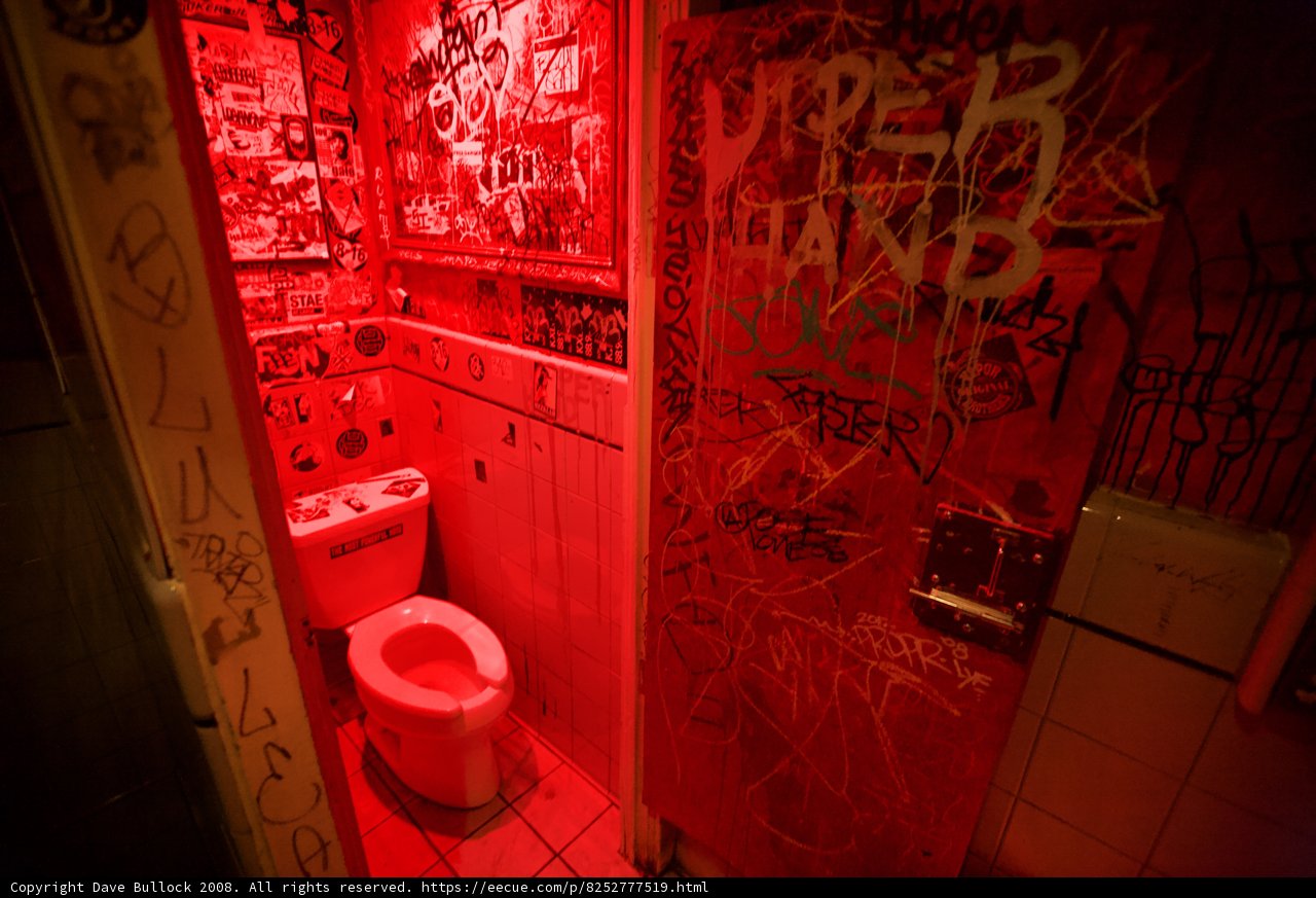 Politics on the Bathroom Walls