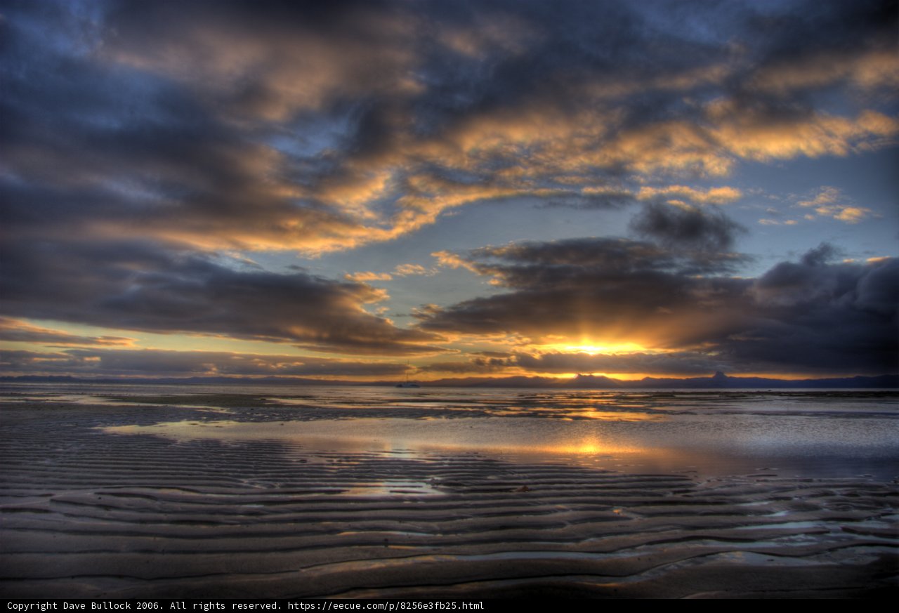 Stunning Sunset Over the Ocean