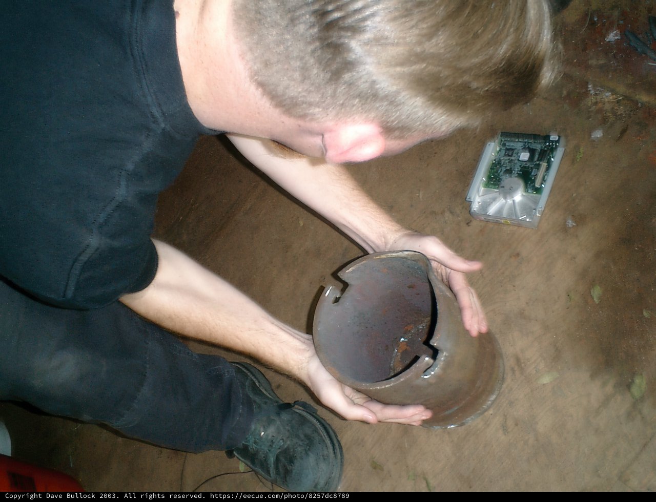 The Man and his Metal Object