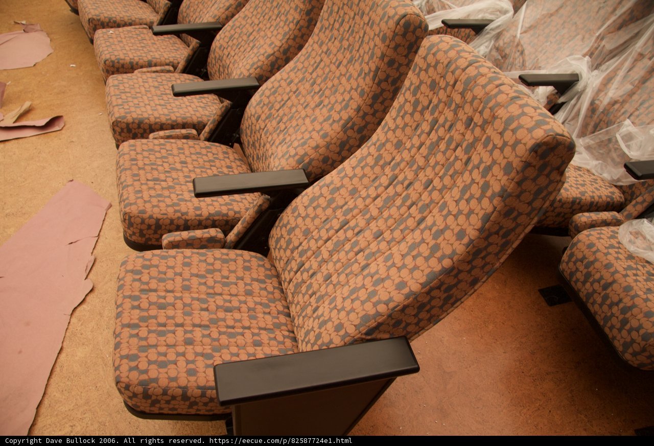 A Set of Chairs Awaits the Spectators