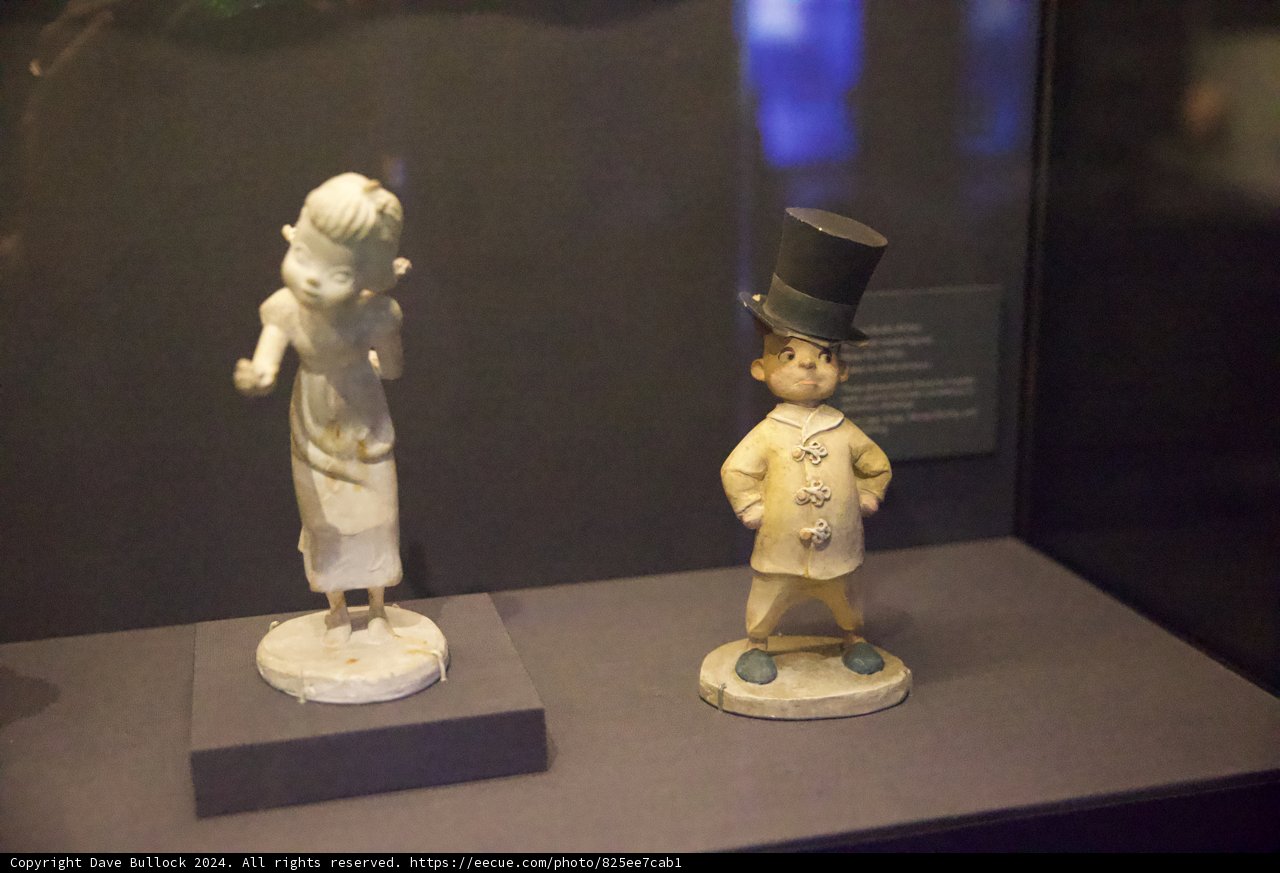 Precious Porcelain Display at Walt Disney Family Museum
