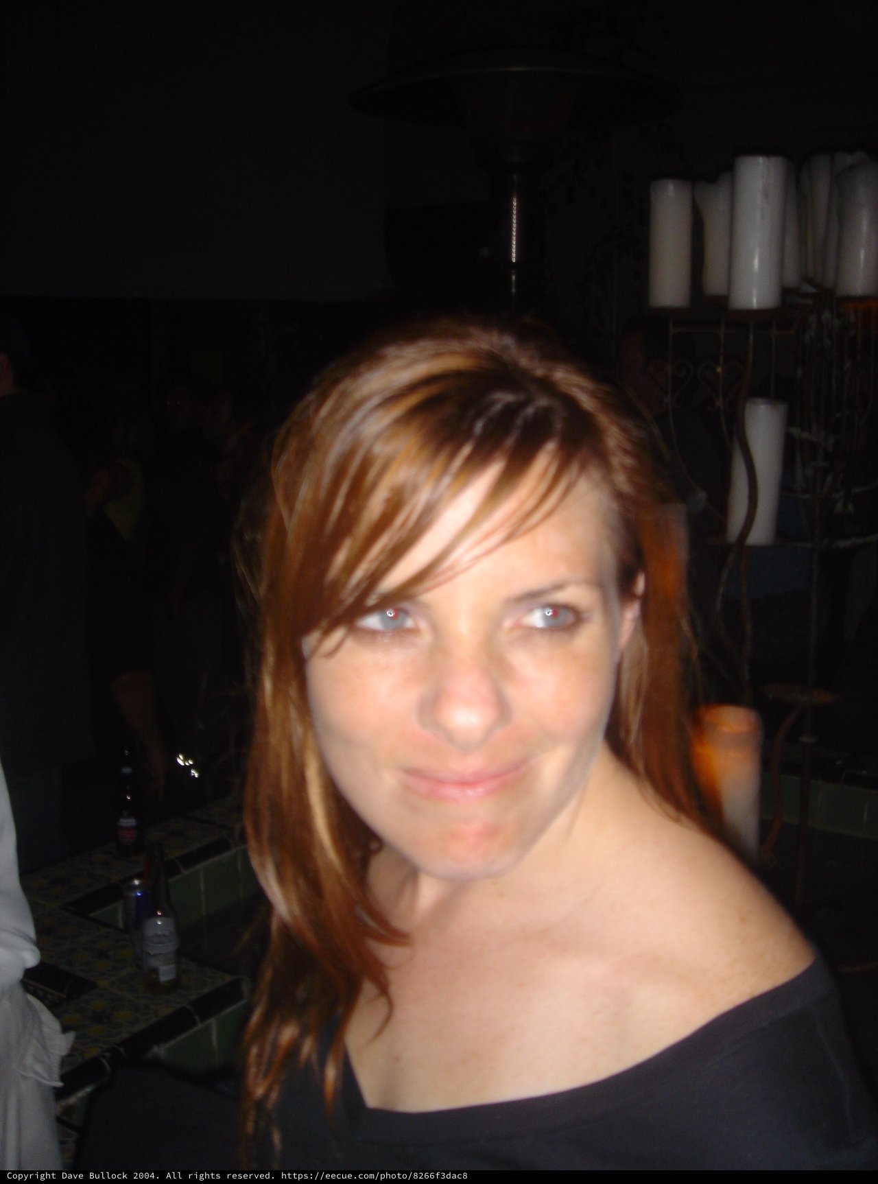 Candid Portrait of Penelope at Evening Venue
