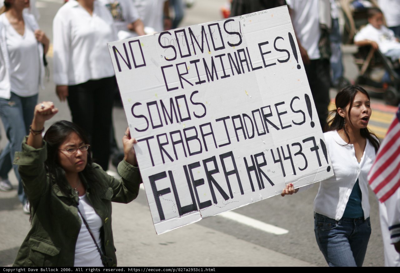 No Sounds Criminales Protest
