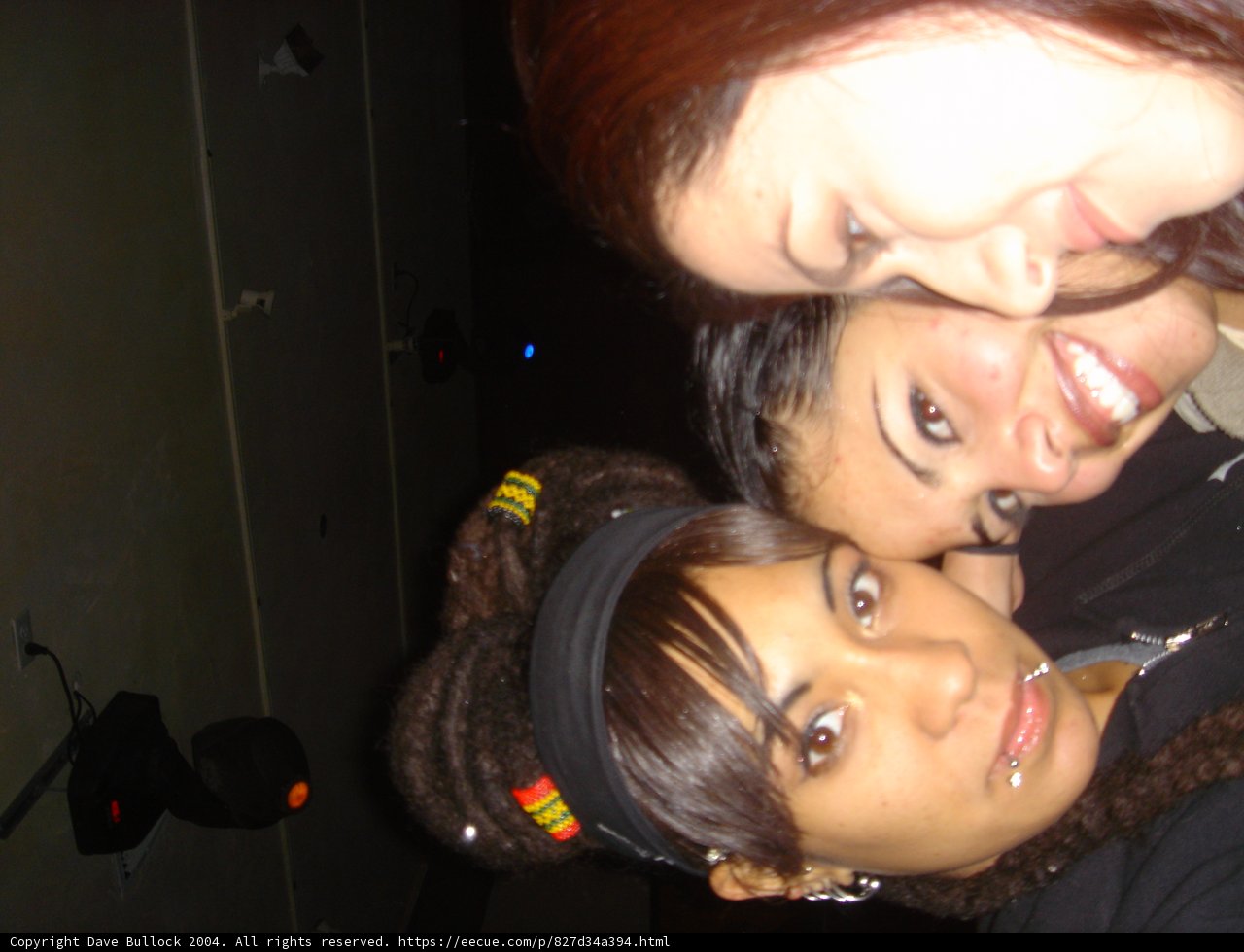 Three Urban Ladies Strike a Pose