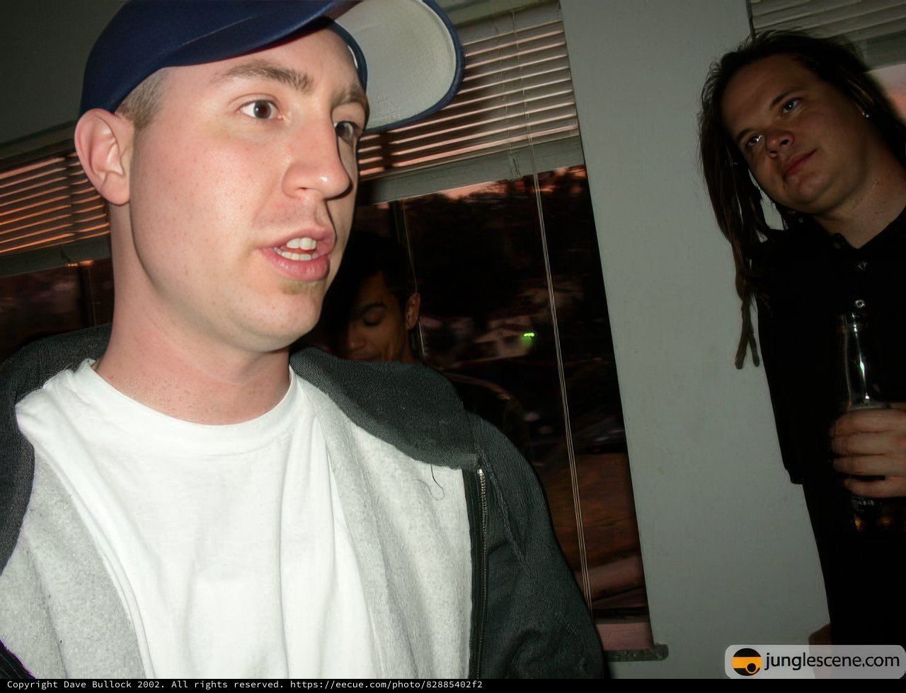 Two Friends and a Baseball Cap