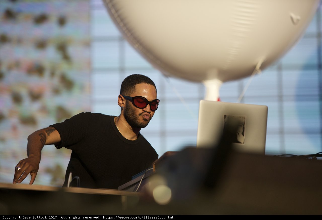 Kaytranada Rocking the Laptop at Coachella