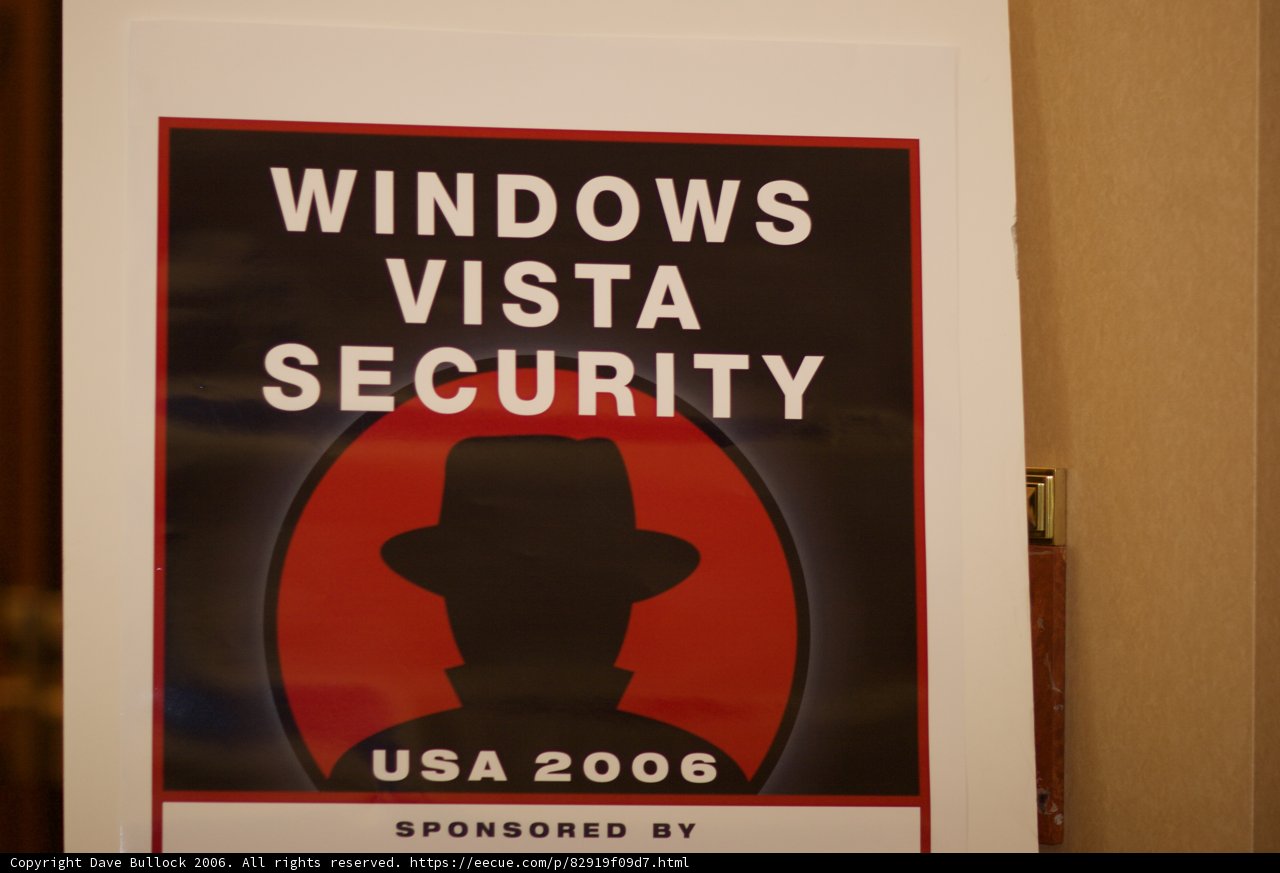 Red Circle Poster Featuring Man with Hat