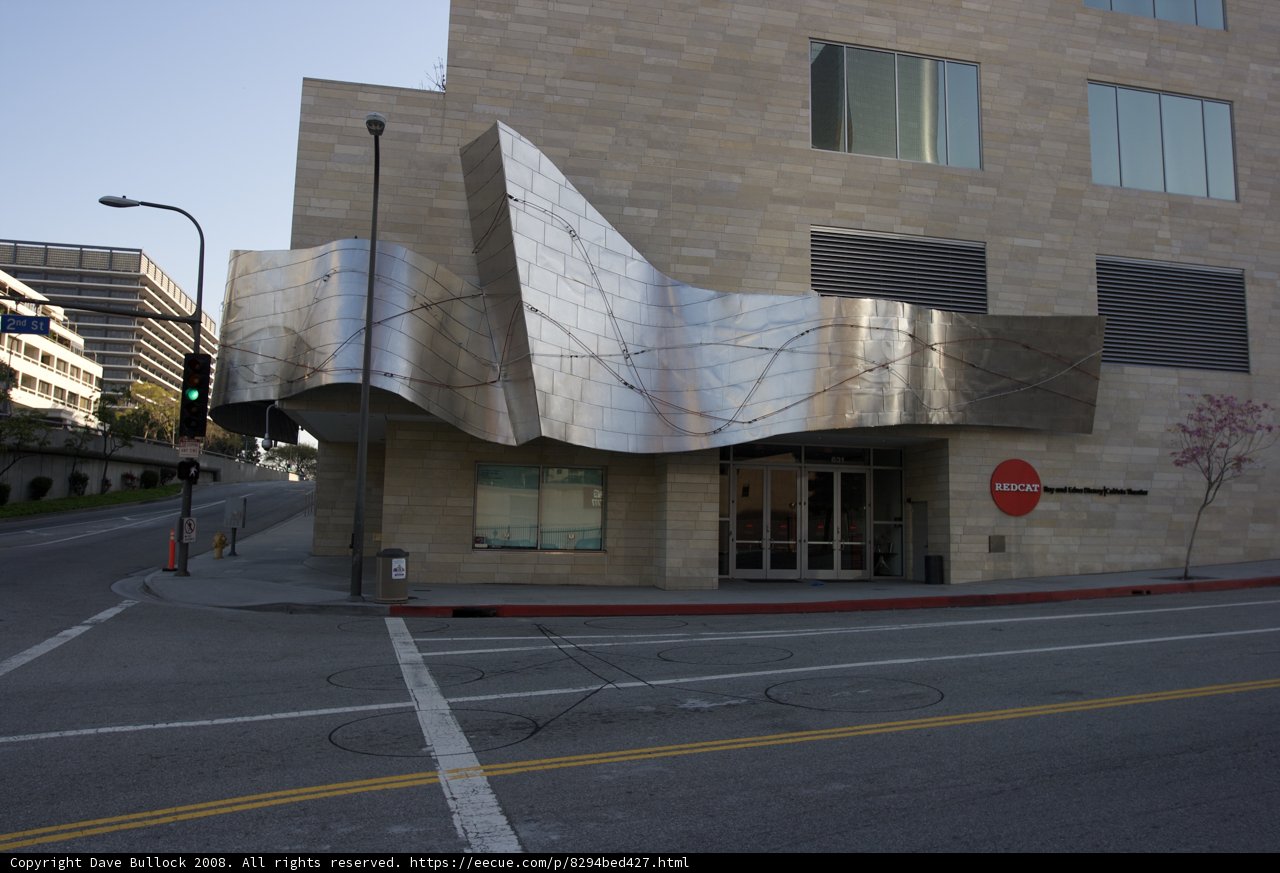Curved Metal Office Building