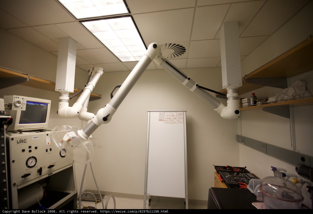 The White Room in a Hospital Building