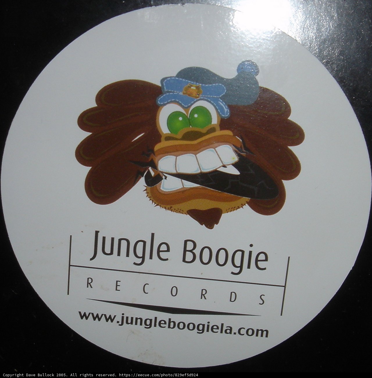 Cartoon Character Sticker on Utensil