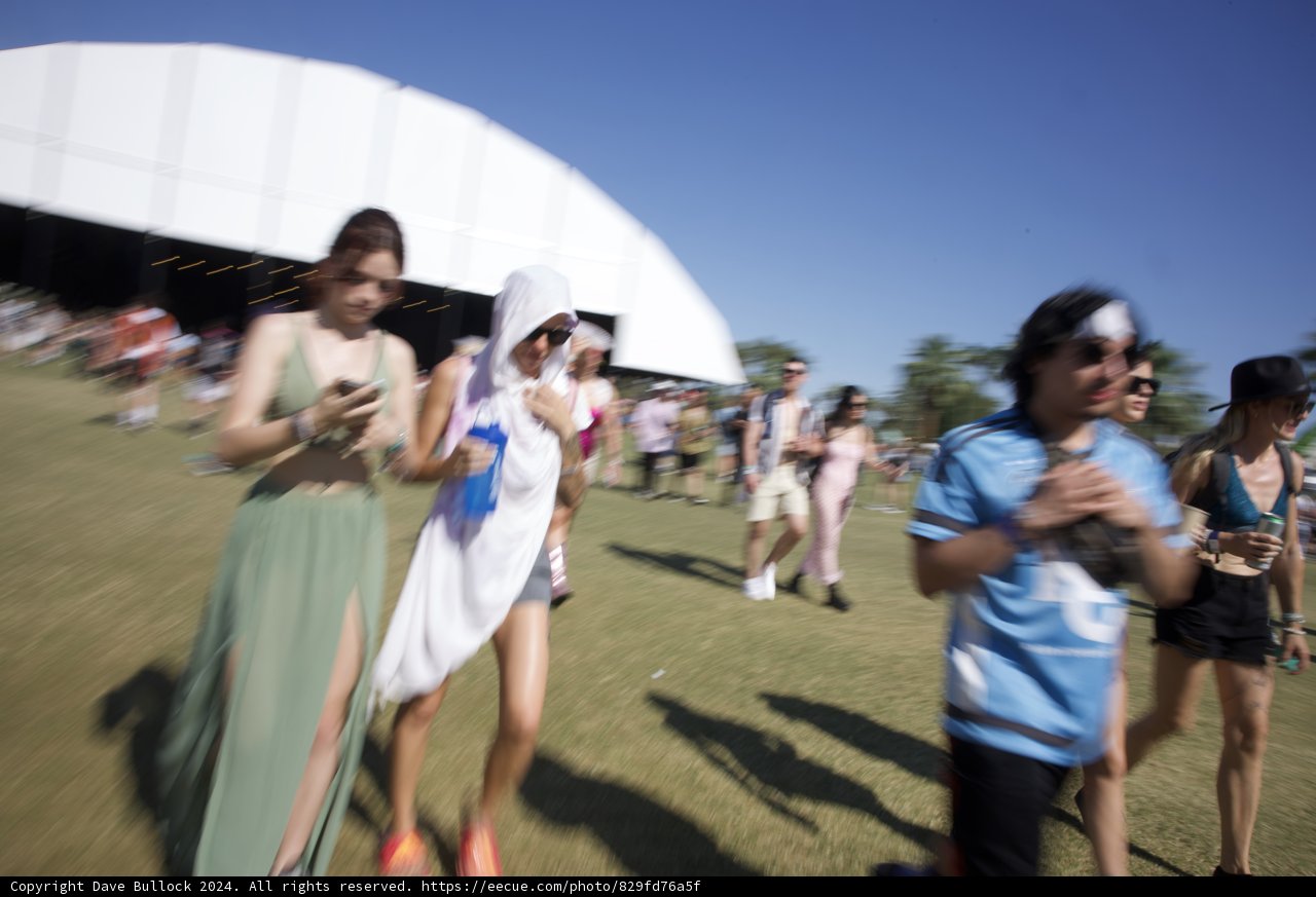 Vibrant Motion: Coachella 2024