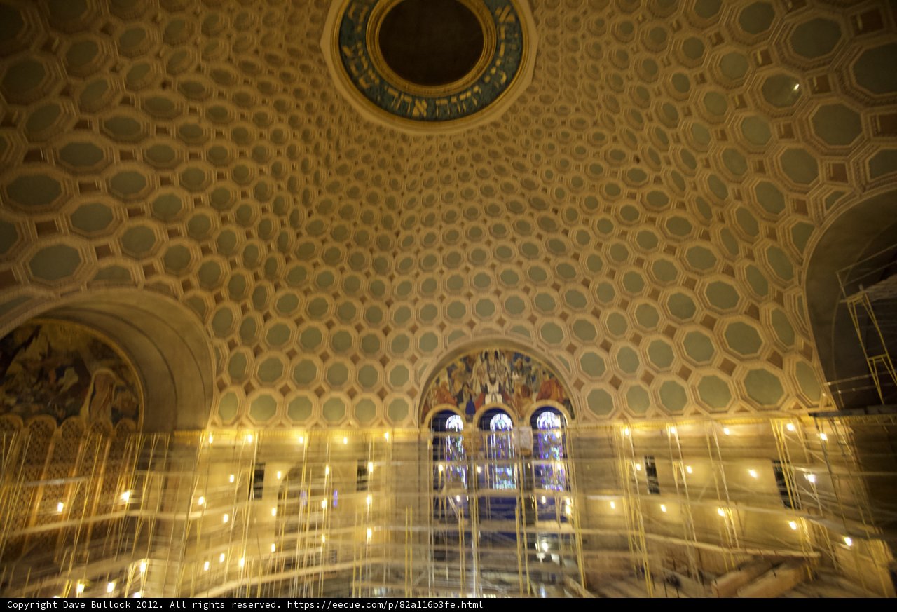 Serene Altar in Architectural Marvel