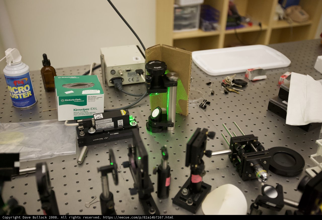 Tools and Equipment on Lab Table