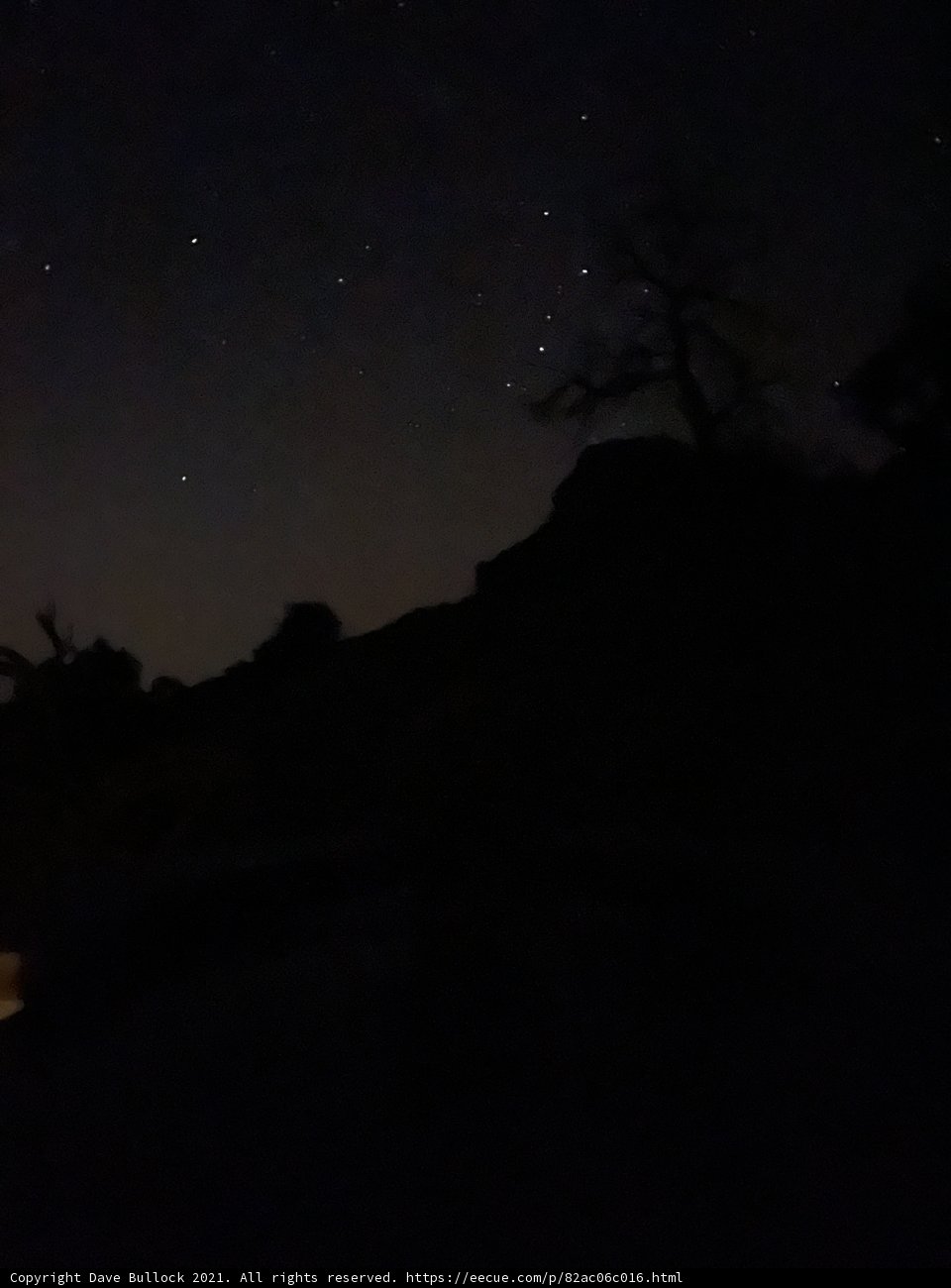 Starry Night Over Sandia Park