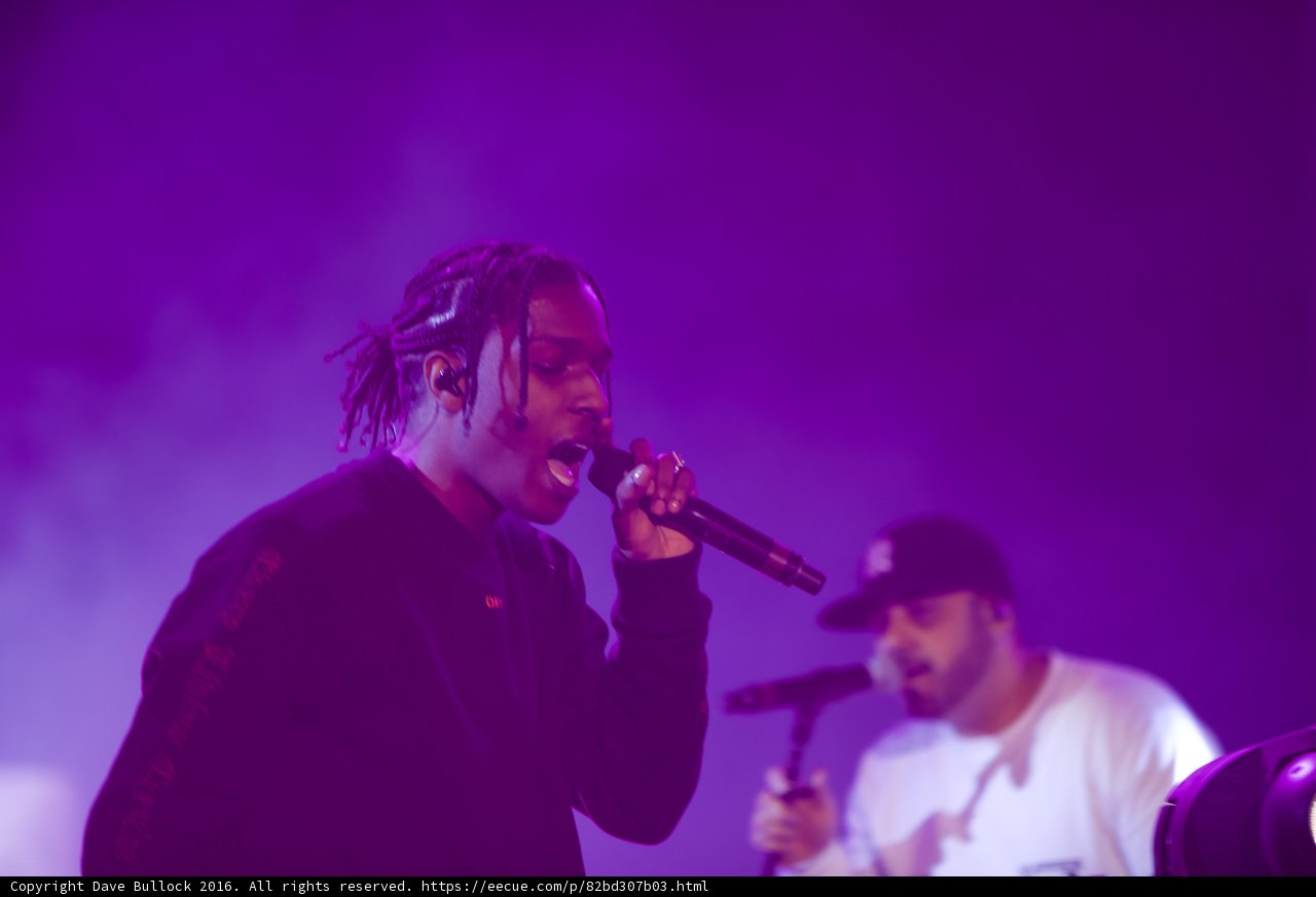 A$AP Rocky Rocks the Mic