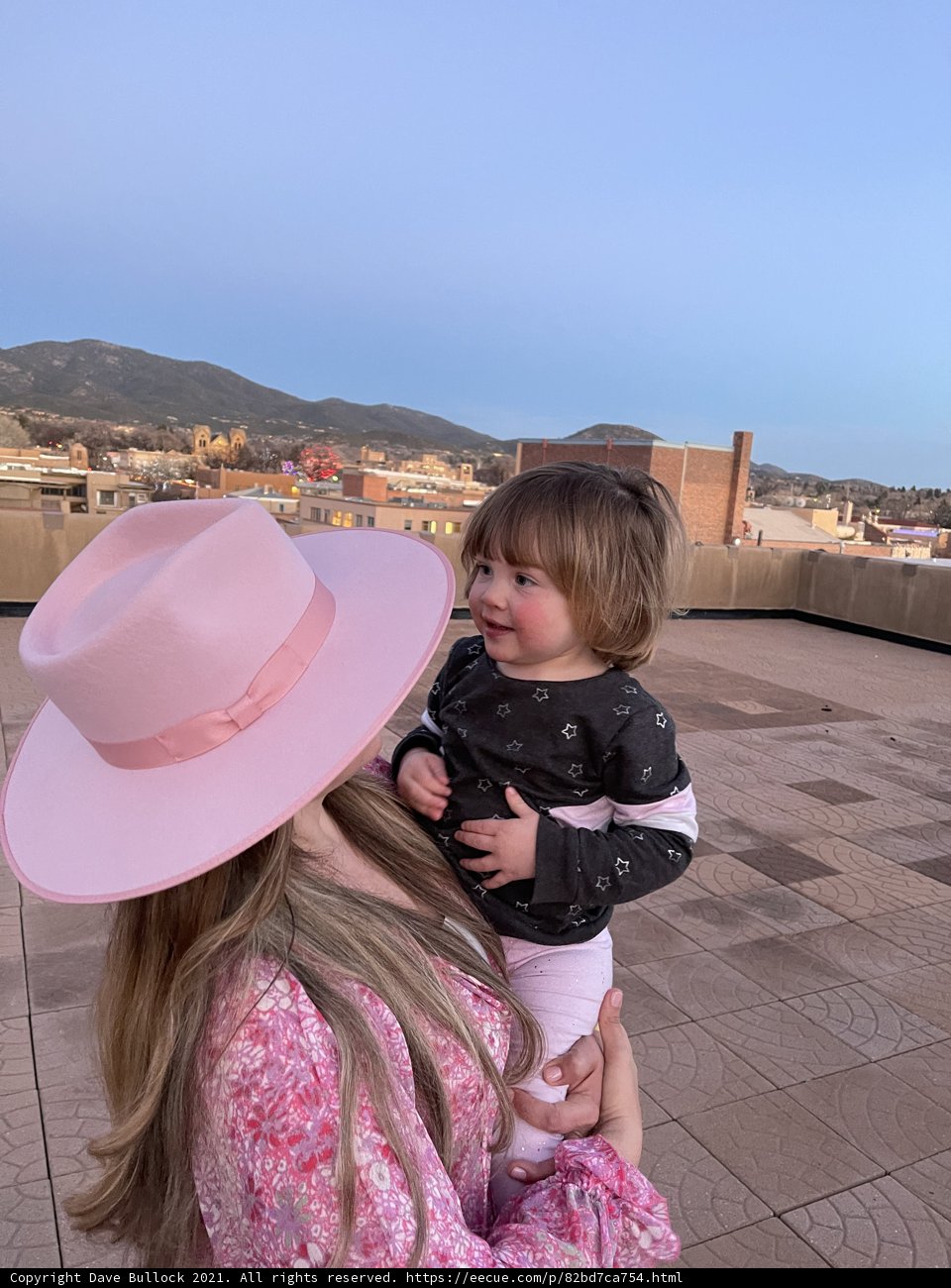 Mother and Daughter in Santa Fe