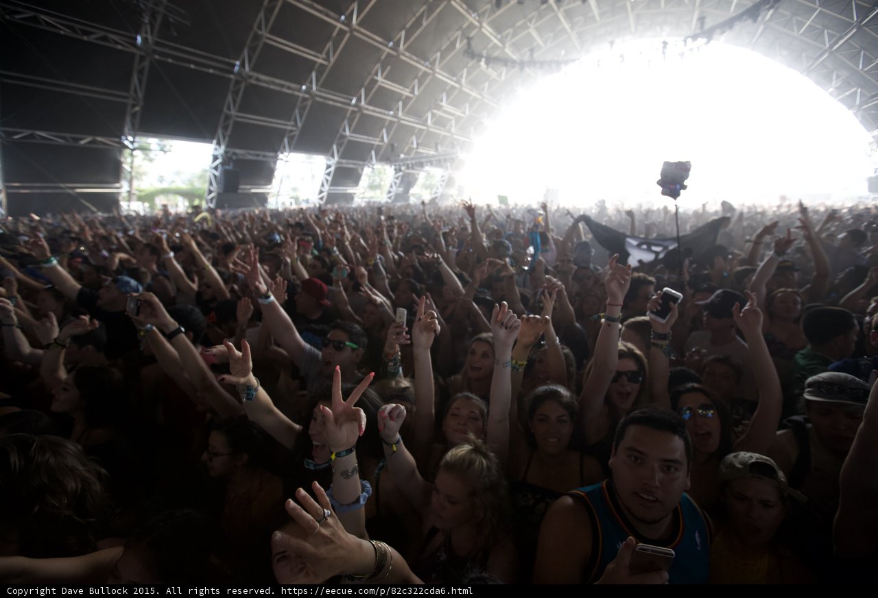 Sea of Raised Arms
