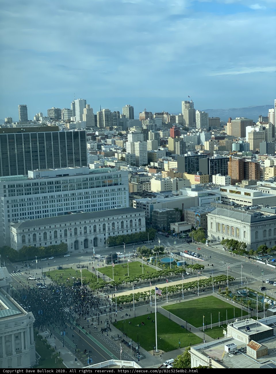 San Francisco Cityscape from Above