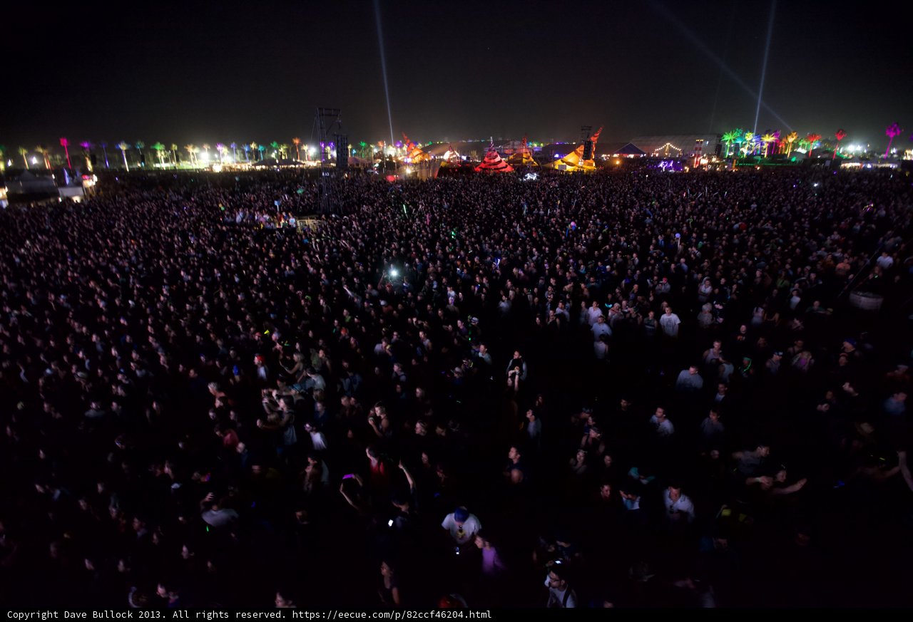 Nighttime Revelry at Coachella