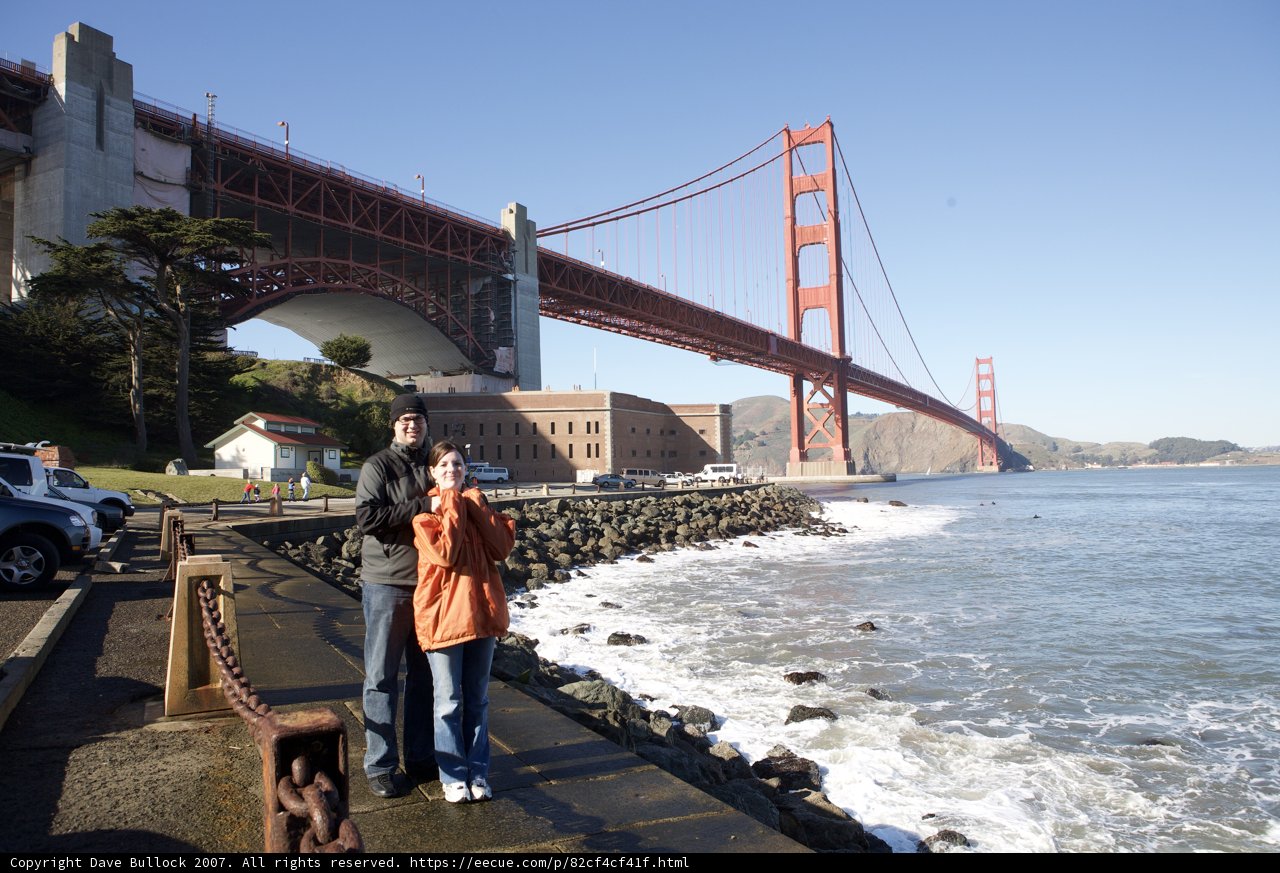 Standing Tall by the Bridge